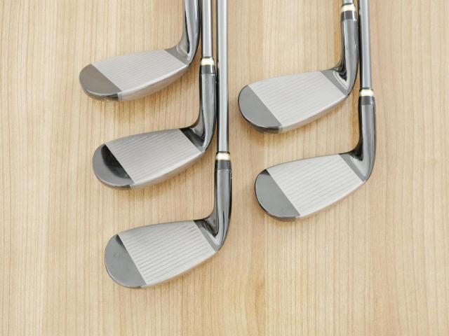 Iron set : Tsuruya : ชุดเหล็ก Tsuruya AXEL Gold Premium V (ออกปี 2023 ของใหม่ 7 หมื่นกว่าบาท หน้าเด้งสุดๆ ไกลสุดๆๆ) มีเหล็ก 7-Pw,Aw (5 ชิ้น) ก้านกราไฟต์ Flex R
