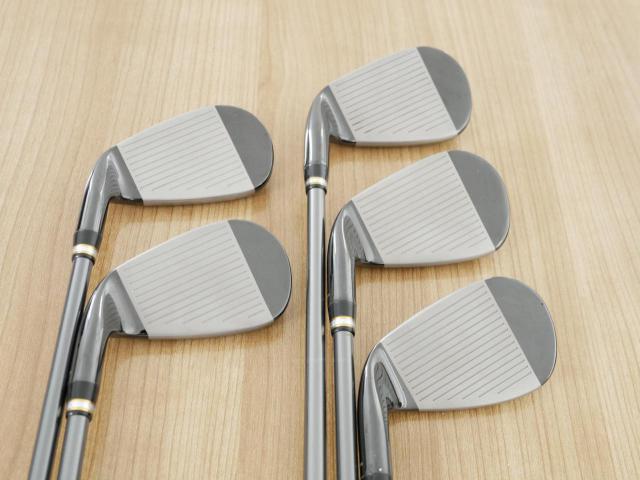 Iron set : Tsuruya : ชุดเหล็ก Tsuruya AXEL Gold Premium V (ออกปี 2023 ของใหม่ 7 หมื่นกว่าบาท หน้าเด้งสุดๆ ไกลสุดๆๆ) มีเหล็ก 7-Pw,Aw (5 ชิ้น) ก้านกราไฟต์ Flex R