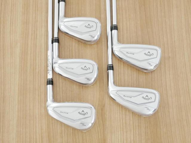 Iron set : Callaway : **ของใหม่ ยังไม่แกะพลาสติก** ชุดเหล็ก Callaway ELYTE Max Fast (ออกปี 2025 ตีง่ายมาก ไกล Japan Spec.) มีเหล็ก 6-Pw (5 ชิ้น) ก้านเหล็ก NS Pro ZELOS 7 Flex R