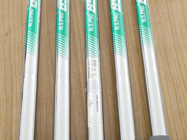 Iron set : Callaway : ชุดเหล็ก Callaway Paradym Ai Smoke Max Fast (ออกปี 2024 ตีง่ายมาก ไกล Japan Spec.) มีเหล็ก 6-Pw (5 ชิ้น) ก้านเหล็ก NS Pro 850 NEO Flex S