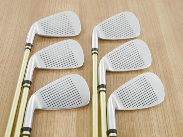 Iron set : Honma : ชุดเหล็ก Honma Beres IS-03 (ปี 2015 หน้าเด้ง Forged) มีเหล็ก 6-11 (6 ชิ้น เทียบเท่า 5-Pw) ก้าน ARMRQ 8 (49) Flex R (2 ดาว)