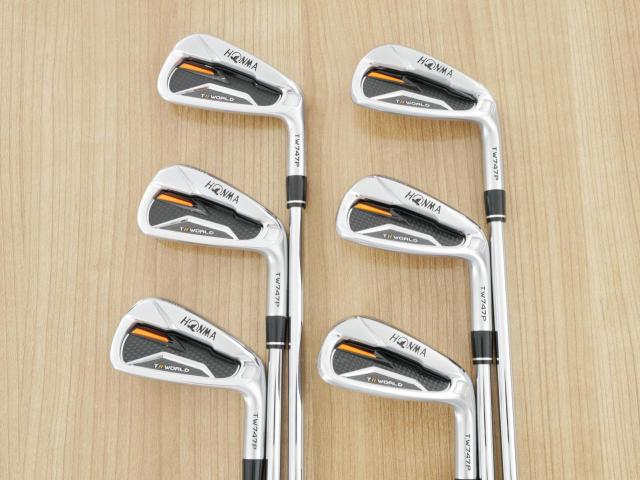 Iron set : Honma : ชุดเหล็ก Honma Tour World TW747P (ออกปี 2019) มีเหล็ก 5-10 (6 ชิ้น) ก้านเหล็ก NS Pro Modus 105 Flex R