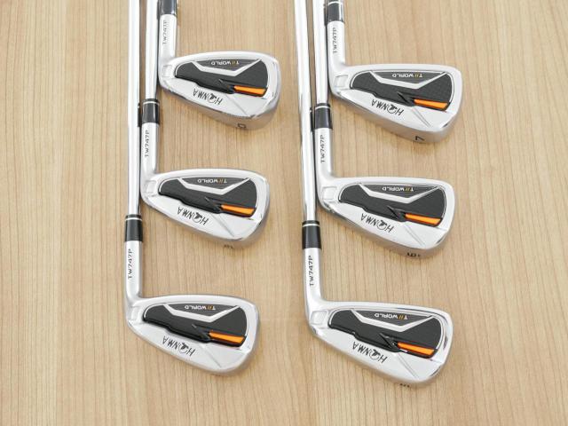 Iron set : Honma : ชุดเหล็ก Honma Tour World TW747P (ออกปี 2019) มีเหล็ก 5-10 (6 ชิ้น) ก้านเหล็ก NS Pro Modus 105 Flex R