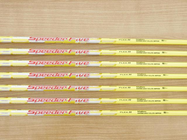 Iron set : Katana : ชุดเหล็ก Katana Sword LX-880 (ตีง่าย ไกล) มีเหล็ก 6-Pw,Aw,Sw (7 ชิ้น) ก้านกราไฟต์ Fujikura Speeder Five Flex R