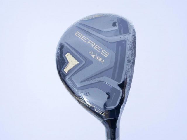 Fairway Wood : Honma : **ของใหม่ ยังไม่แกะพลาสติก** ไม้กระเทย Honma Beres Black (รุ่นล่าสุด ปี 2023) Loft 22 ก้าน Honma ARMRQ MX Flex SR