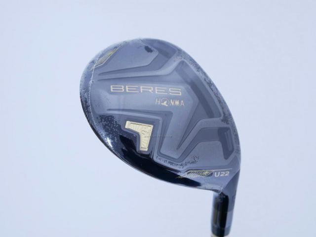 Fairway Wood : Honma : **ของใหม่ ยังไม่แกะพลาสติก** ไม้กระเทย Honma Beres Black (รุ่นล่าสุด ปี 2023) Loft 22 ก้าน Honma ARMRQ MX Flex SR
