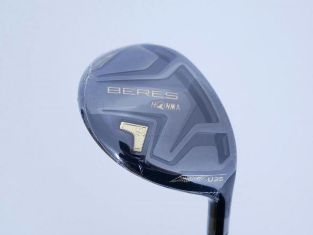 Fairway Wood : Honma : **ของใหม่ ยังไม่แกะพลาสติก** ไม้กระเทย Honma Beres Black (รุ่นล่าสุด ปี 2023) Loft 25 ก้าน Honma ARMRQ MX Flex SR