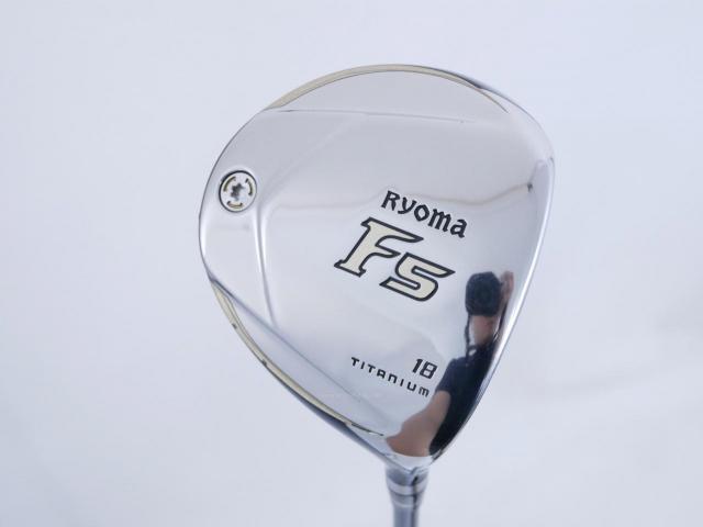 Fairway Wood : Other Brand : หัวไม้ 5 Ryoma F Titanium (รุ่นปี 2019 ไกลมากๆ) Loft 18 ก้าน Tour AD RF2 Flex R