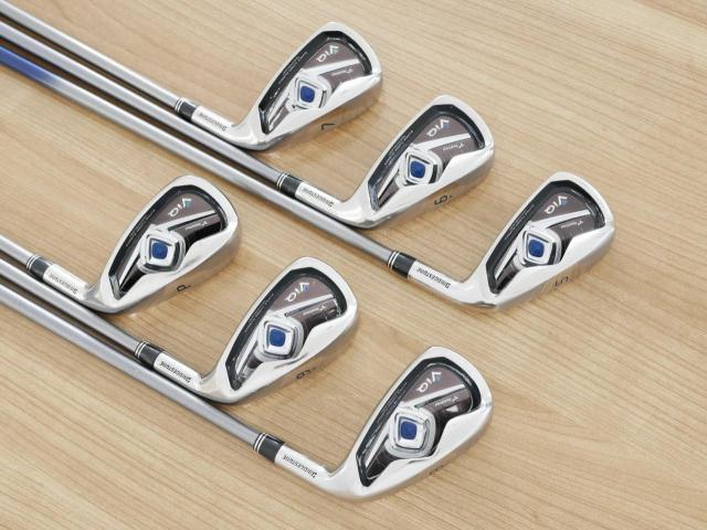 Iron set : Tourstage : ชุดเหล็ก Tourstage VIQ มีเหล็ก 5-Pw (6 ชิ้น) ก้านกราไฟต์ FLex R