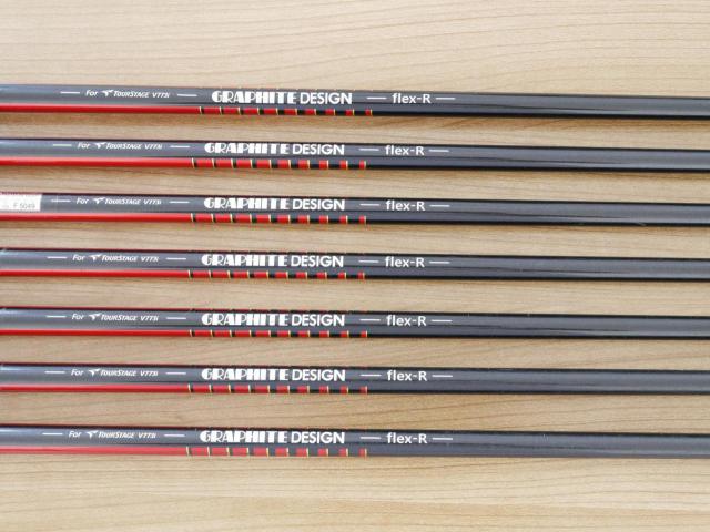 Iron set : Tourstage : ชุดเหล็ก Tourstage V773 (ใบใหญ่ ตีง่าย) มีเหล็ก 6-Pw,Aw,Sw (7 ชิ้น) ก้านกราไฟต์ FLex R