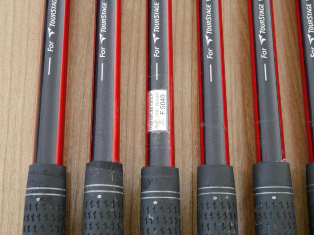 Iron set : Tourstage : ชุดเหล็ก Tourstage V773 (ใบใหญ่ ตีง่าย) มีเหล็ก 6-Pw,Aw,Sw (7 ชิ้น) ก้านกราไฟต์ FLex R