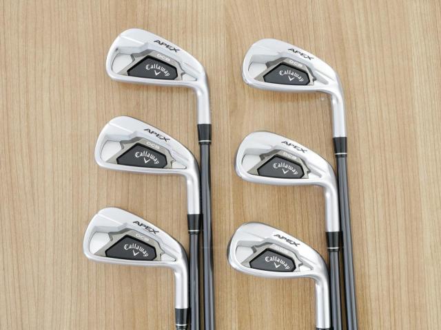 Iron set : Callaway : ชุดเหล็ก Callaway APEX DCB Forged (ปี 2022) มีเหล็ก 5-Pw (6 ชิ้น) ก้านกราไฟต์ Mitsubishi Diamana 55 Flex R