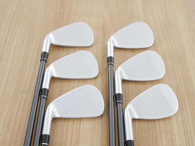 Iron set : Callaway : ชุดเหล็ก Callaway APEX DCB Forged (ปี 2022) มีเหล็ก 5-Pw (6 ชิ้น) ก้านกราไฟต์ Mitsubishi Diamana 55 Flex R