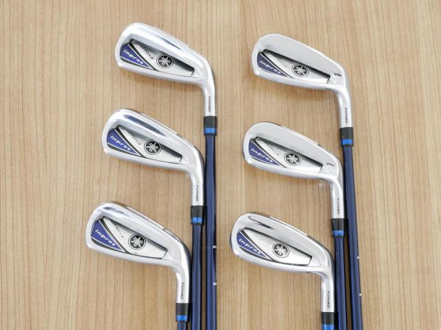 Iron set : Yamaha : ชุดเหล็ก Yamaha Inpres UD+2 (ออกปี 2019 ตีไกลที่สุด ไกลกว่าเหล็กทั่วไป 2 เบอร์ หน้าเด้ง COR 0.822) มีเหล็ก 6-Pw,Aw (6 ชิ้น) ก้านกราไฟต์ Flex SR