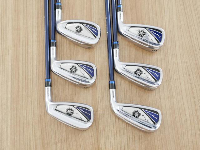 Iron set : Yamaha : ชุดเหล็ก Yamaha Inpres UD+2 (ออกปี 2019 ตีไกลที่สุด ไกลกว่าเหล็กทั่วไป 2 เบอร์ หน้าเด้ง COR 0.822) มีเหล็ก 6-Pw,Aw (6 ชิ้น) ก้านกราไฟต์ Flex SR