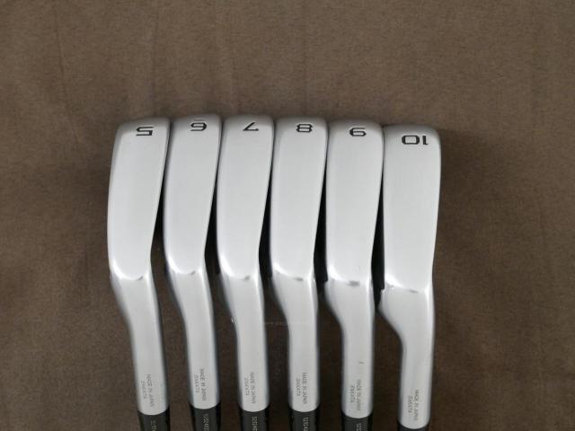 Iron set : Honma : ชุดเหล็ก Honma Tour World TW737P (ออกปี 2017) มีเหล็ก 5-10 (6 ชิ้น) ก้านเหล็ก NS Pro 950 Flex S