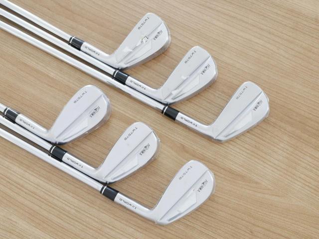 Iron set : Honma : **ของใหม่ ยังไม่แกะพลาสติก** ชุดเหล็ก Honma Tour World TW757B (ออกปี 2022) มีเหล็ก 5-Pw (6 ชิ้น) ก้านเหล็ก Dynamic Gold S200