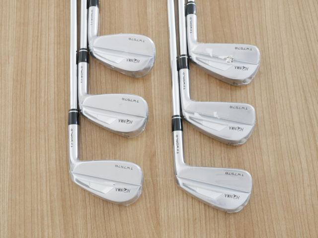 Iron set : Honma : **ของใหม่ ยังไม่แกะพลาสติก** ชุดเหล็ก Honma Tour World TW757B (ออกปี 2022) มีเหล็ก 5-Pw (6 ชิ้น) ก้านเหล็ก Dynamic Gold S200