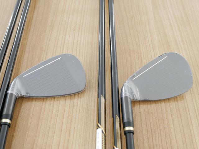 Iron set : Honma : **ของใหม่ ยังไม่แกะพลาสติก** ชุดเหล็ก Honma Beres 09 Forged Black (รุ่นล่าสุด ออกปี 2024 สวยมากๆ) มีเหล็ก 6-11,Aw,Sw (8 ชิ้น เทียบเท่า 6-Pw,Aw,Sw) ก้าน ARMRQ FX Light Flex R