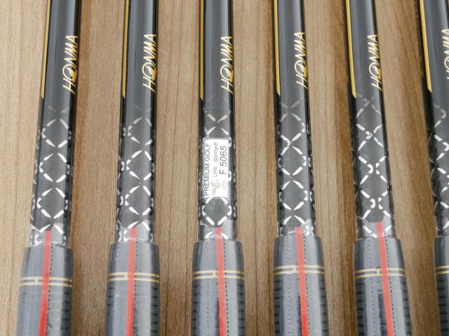 Iron set : Honma : **ของใหม่ ยังไม่แกะพลาสติก** ชุดเหล็ก Honma Beres 09 Forged Black (รุ่นล่าสุด ออกปี 2024 สวยมากๆ) มีเหล็ก 6-11,Aw,Sw (8 ชิ้น เทียบเท่า 6-Pw,Aw,Sw) ก้าน ARMRQ FX Light Flex R