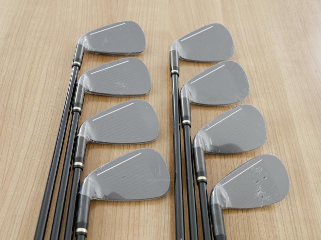 Iron set : Honma : **ของใหม่ ยังไม่แกะพลาสติก** ชุดเหล็ก Honma Beres 09 Forged Black (รุ่นล่าสุด ออกปี 2024 สวยมากๆ) มีเหล็ก 6-11,Aw,Sw (8 ชิ้น เทียบเท่า 6-Pw,Aw,Sw) ก้าน ARMRQ FX Light Flex R