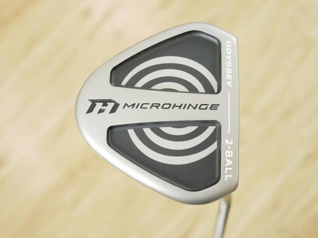 Putter : All : พัตเตอร์ Odyssey Microhinge 2-Ball V-Line (รุ่นล่าสุด ปี 2025) ยาว 34 นิ้ว