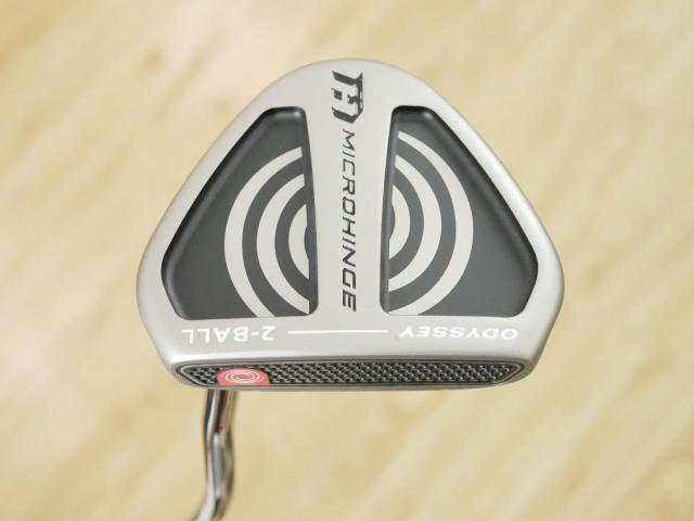 Putter : All : พัตเตอร์ Odyssey Microhinge 2-Ball V-Line (รุ่นล่าสุด ปี 2025) ยาว 34 นิ้ว