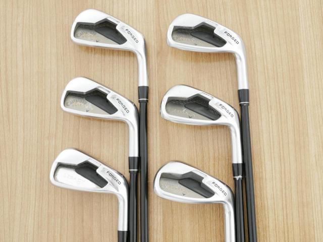 Iron set : Callaway : ชุดเหล็ก Callaway Legacy V (Forged) มีเหล็ก 5-Pw (6 ชิ้น) ก้านกราไฟต์ Flex SR