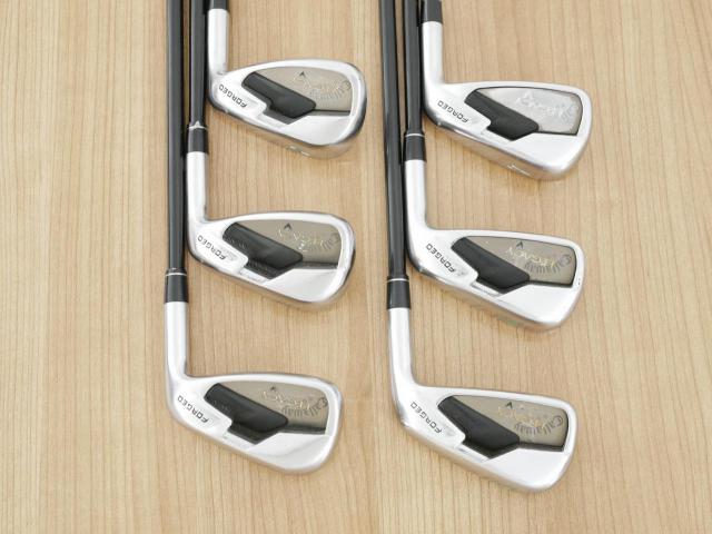 Iron set : Callaway : ชุดเหล็ก Callaway Legacy V (Forged) มีเหล็ก 5-Pw (6 ชิ้น) ก้านกราไฟต์ Flex SR