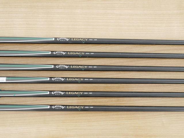 Iron set : Callaway : ชุดเหล็ก Callaway Legacy V (Forged) มีเหล็ก 5-Pw (6 ชิ้น) ก้านกราไฟต์ Flex SR