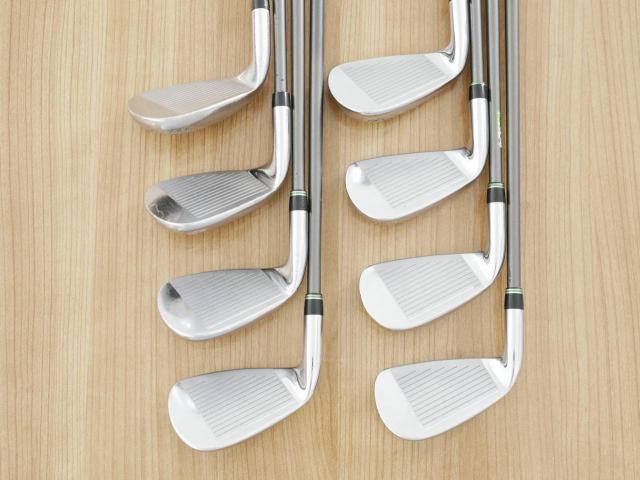 Iron set : Tourstage : **มีตำหนิ** ชุดเหล็ก Tourstage PHYZ (ซีรี่ย์ท๊อป ใบใหญ่ ตีง่าย ไกล) มีเหล็ก 5-Pw,Aw,Sw (8 ชิ้น) ก้านกราไฟต์ Flex R