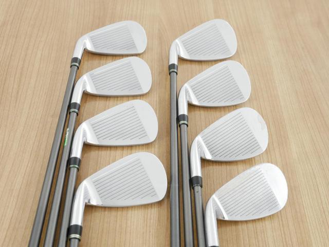 Iron set : Tourstage : **มีตำหนิ** ชุดเหล็ก Tourstage PHYZ (ซีรี่ย์ท๊อป ใบใหญ่ ตีง่าย ไกล) มีเหล็ก 5-Pw,Aw,Sw (8 ชิ้น) ก้านกราไฟต์ Flex R