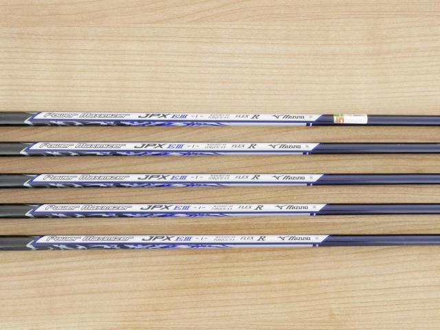 Iron set : Mizuno : ชุดเหล็ก Mizuno JPX EIII Forged (รุ่นท๊อป หายาก นุ่ม ตีไกล) มีเหล็ก 6-Pw (5 ชิ้น) ก้านกราไฟต์ Flex R
