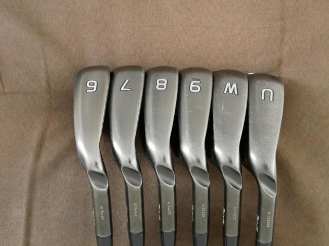 Iron set : Ping : ชุดเหล็ก Ping G710 (รุ่นปี 2021 Japan Spec. ใบใหญ่ ง่ายที่สุด ไกลที่สุดของ Ping) มีเหล็ก 6-Pw,Aw (6 ชิ้น) ก้านเหล็ก NS Pro 950 NEO Flex S