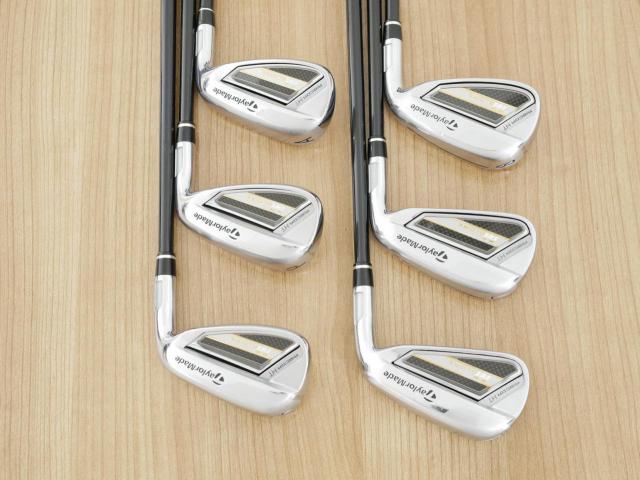 Iron set : Taylormade : ชุดเหล็ก Taylormade M GLOIRE (ปี 2020 รุ่นท๊อปสุด ไกลสุด Japan Spec) มีเหล็ก 6-Pw,Aw (6 ชิ้น) ก้าน Fujikura Speeder Evolution Flex SR