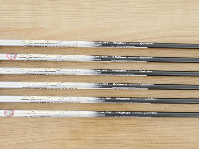 Iron set : Taylormade : ชุดเหล็ก Taylormade M GLOIRE (ปี 2020 รุ่นท๊อปสุด ไกลสุด Japan Spec) มีเหล็ก 6-Pw,Aw (6 ชิ้น) ก้าน Fujikura Speeder Evolution Flex SR
