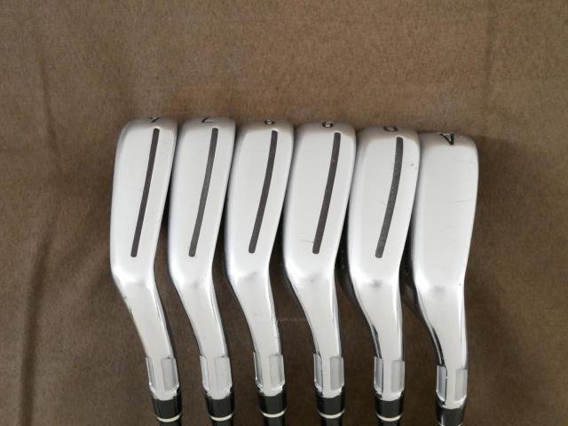 Iron set : Taylormade : ชุดเหล็ก Taylormade M GLOIRE (ปี 2020 รุ่นท๊อปสุด ไกลสุด Japan Spec) มีเหล็ก 6-Pw,Aw (6 ชิ้น) ก้าน Fujikura Speeder Evolution Flex SR