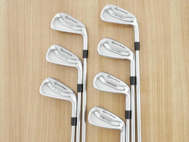 Iron set : Taylormade : ชุดเหล็ก Taylormade P770 Forged (ปี 2018 นุ่ม แน่น) มีเหล็ก 4-Pw (7 ชิ้น) ก้านเหล็ก NS Pro Modus 115 Flex S