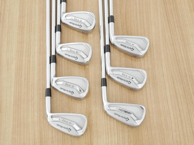 Iron set : Taylormade : ชุดเหล็ก Taylormade P770 Forged (ปี 2018 นุ่ม แน่น) มีเหล็ก 4-Pw (7 ชิ้น) ก้านเหล็ก NS Pro Modus 115 Flex S