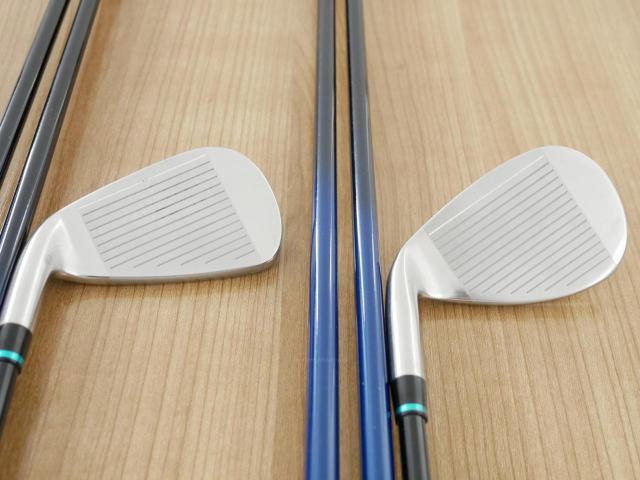 Iron set : Kasco : ชุดเหล็ก Kasco D-Max AR (ใบใหญ่หน้าเด้ง ไกล) มีเหล็ก 5-Pw,Aw,Sw (8 ชิ้น) ก้านกราไฟต์ Flex R