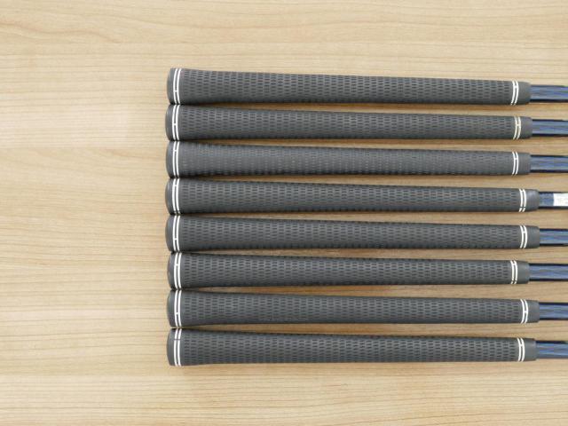 Iron set : Kasco : ชุดเหล็ก Kasco D-Max AR (ใบใหญ่หน้าเด้ง ไกล) มีเหล็ก 5-Pw,Aw,Sw (8 ชิ้น) ก้านกราไฟต์ Flex R