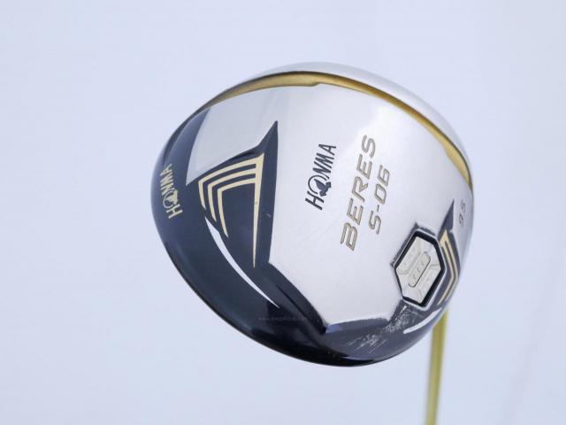 Driver : Honma : **ก้าน 3 ดาว** ไดรเวอร์ Honma Beres S-06 C+ (ออกปี 2019 สเปคพิเศษ หน้าเด้งเกินกฏ) Loft 9.5 ก้าน ARMRQ X (47) Flex R (3 ดาว)