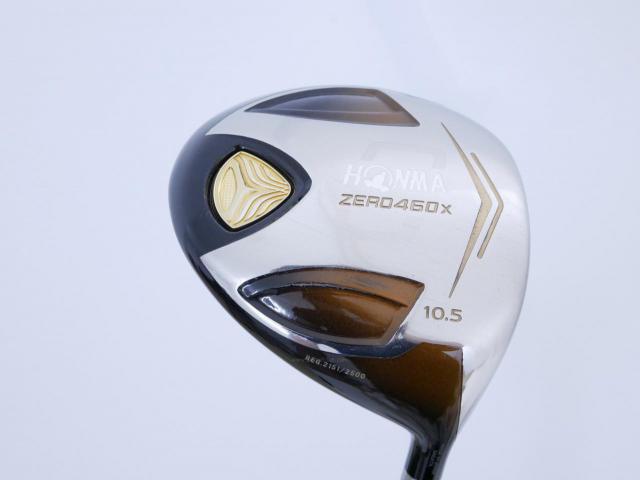 Driver : Honma : **ก้าน 3 ดาว** ไดรเวอร์ Honma ZERO 460x Limited (หน้าเด้งเกินกฏ รุ่นพิเศษ มีเพียง 2500 อันทั่วโลก) Loft 10.5 ก้าน ARMRQ 47 Flex SR (3 ดาว)