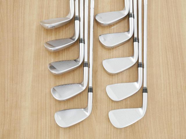 Iron set : Taylormade : ชุดเหล็ก Taylormade RAC OS มีเหล็ก 3-Pw,Aw,Sw (10 ชิ้น) ก้านเหล็ก Flex S