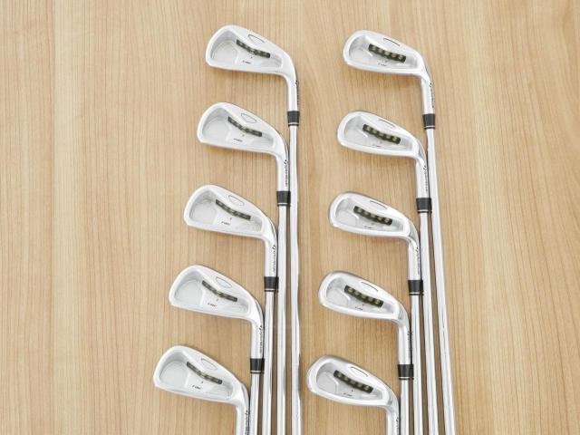 Iron set : Taylormade : ชุดเหล็ก Taylormade RAC OS มีเหล็ก 3-Pw,Aw,Sw (10 ชิ้น) ก้านเหล็ก Flex S