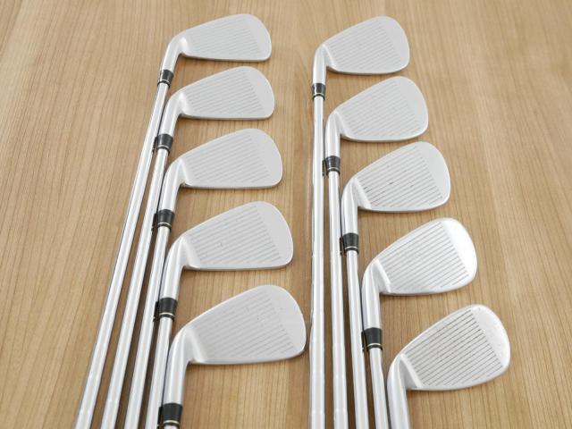 Iron set : Taylormade : ชุดเหล็ก Taylormade RAC OS มีเหล็ก 3-Pw,Aw,Sw (10 ชิ้น) ก้านเหล็ก Flex S