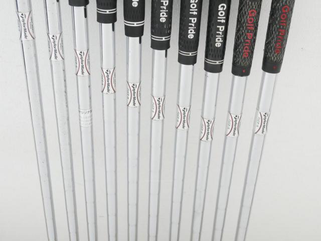 Iron set : Taylormade : ชุดเหล็ก Taylormade RAC OS มีเหล็ก 3-Pw,Aw,Sw (10 ชิ้น) ก้านเหล็ก Flex S