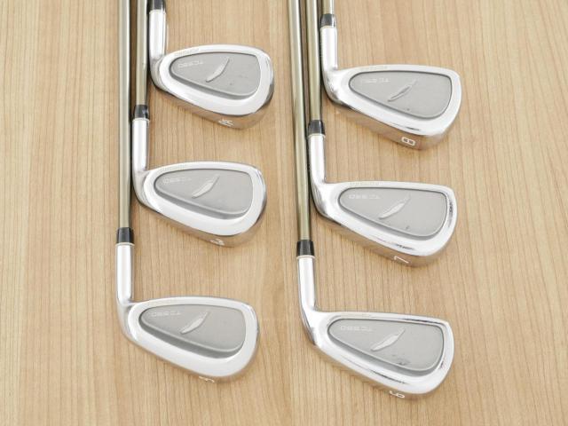 Iron set : Fourteen : ชุดเหล็ก Fourteen TC-550 Forged มีเหล็ก 6-Pw,Aw (6 ชิ้น) ก้านกราไฟต์ Flex S