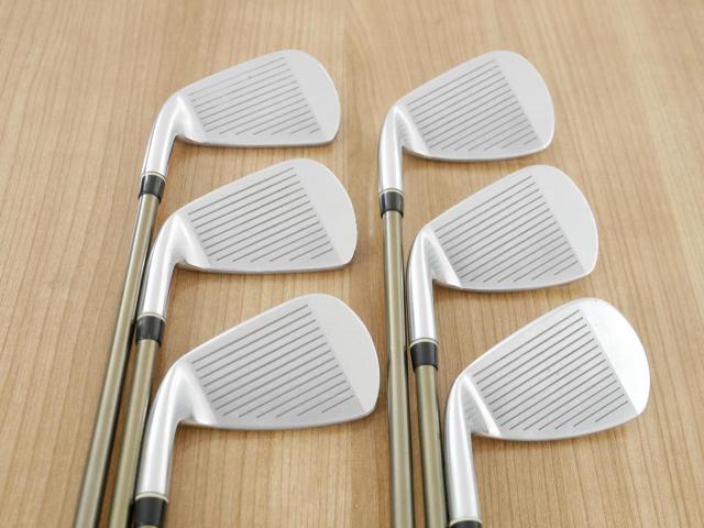 Iron set : Fourteen : ชุดเหล็ก Fourteen TC-550 Forged มีเหล็ก 6-Pw,Aw (6 ชิ้น) ก้านกราไฟต์ Flex S