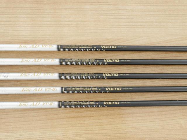 Iron set : Katana : ชุดเหล็ก Katana Voltio II Hi Aerospace (ใบใหญ่ ตีง่าย หน้าเด้งสุดๆๆๆ) มีเหล็ก 6-Pw (5 ชิ้น) ก้าน Tour AD VT-5 Flex R